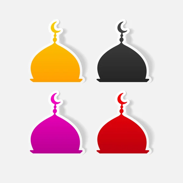 Realistische ontwerpelement: ramadan — Stockfoto