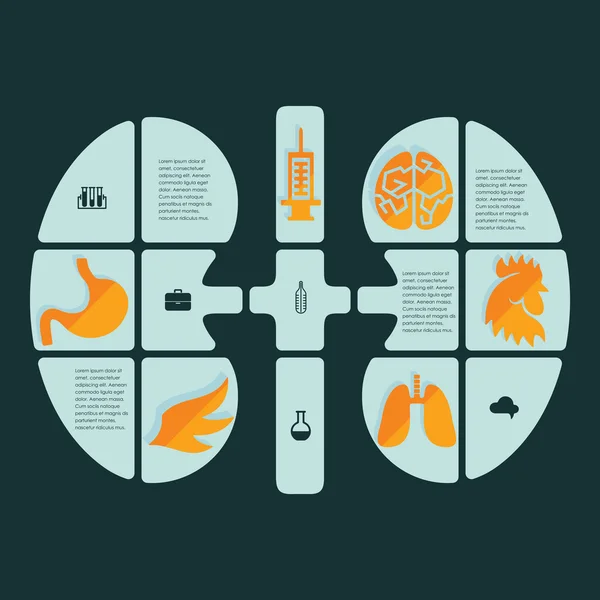 Icônes vétérinaires — Image vectorielle