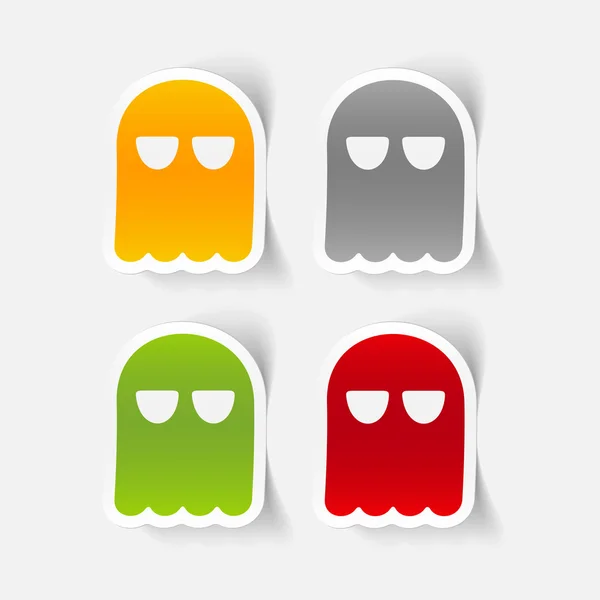 Realistic ghost — Stock Vector