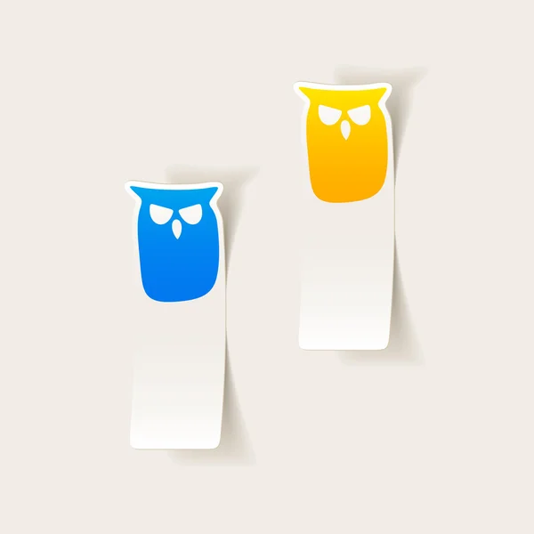 Owl bird — Stockvector