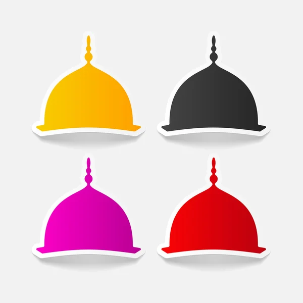 Design element mosque — Stock Vector