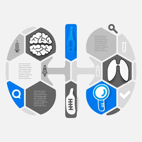 Icônes médicales — Image vectorielle