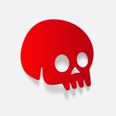 czaszka naklejki na wakacje