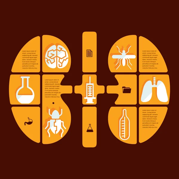 Icônes vétérinaires — Image vectorielle