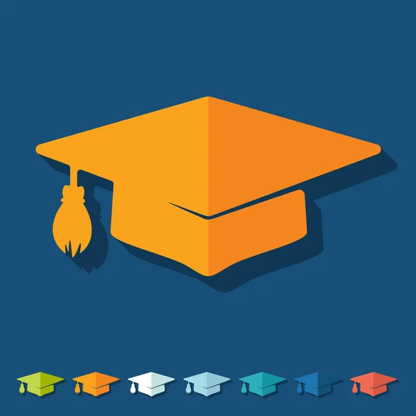 Graduation cap — Stock Vector