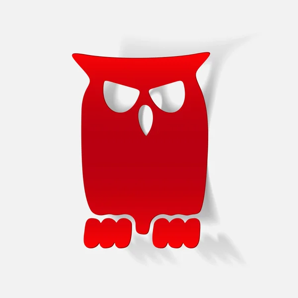 Owl bird — Stockvector