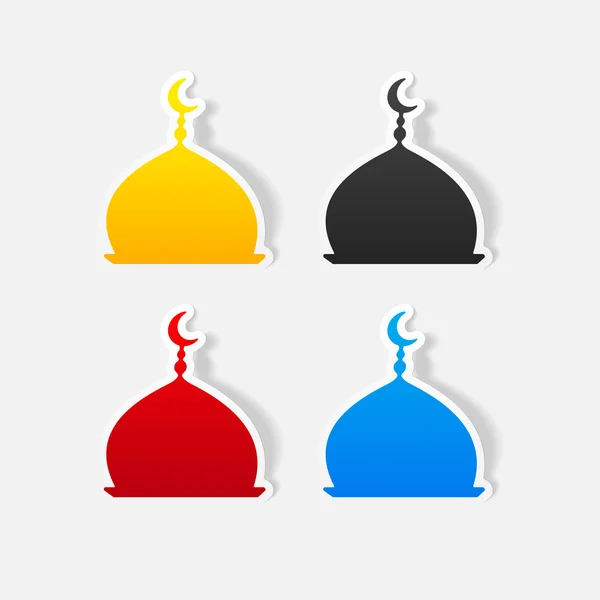 Ontwerpelement ramadan — Stockvector