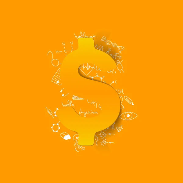 Ilustración de dinero — Vector de stock