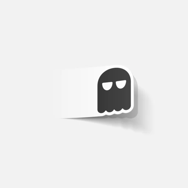 Ghost illustration — Stock Vector