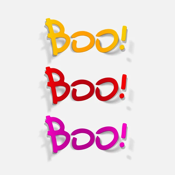 Ilustrație Boo — Vector de stoc