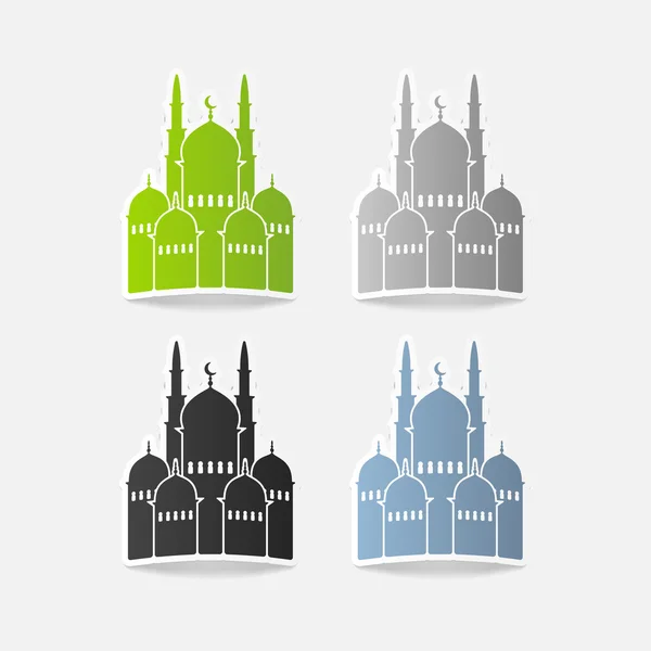 Ilustración mezquita — Archivo Imágenes Vectoriales