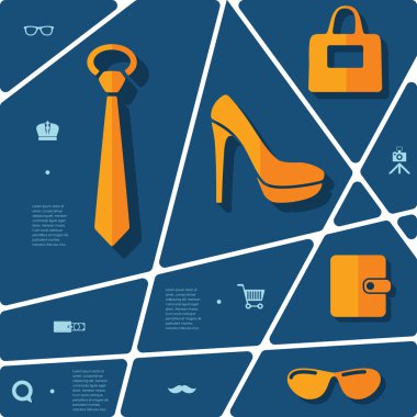 moda Infographic elemanları