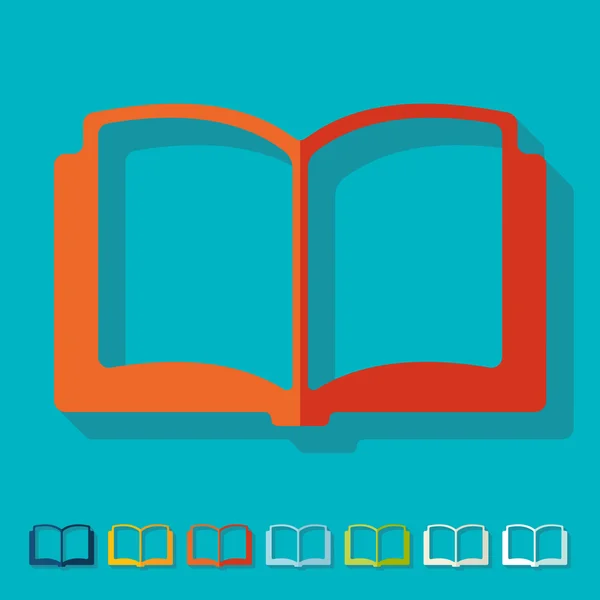 Ilustración libro — Vector de stock