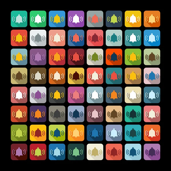 Bell icons — Stock Vector