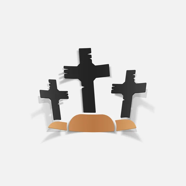 Tombstone illustration — Stock vektor