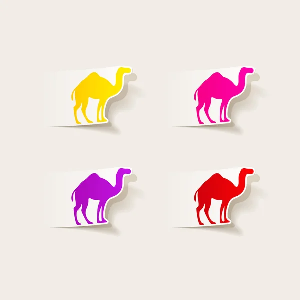 Camel ontwerpelement — Stockvector