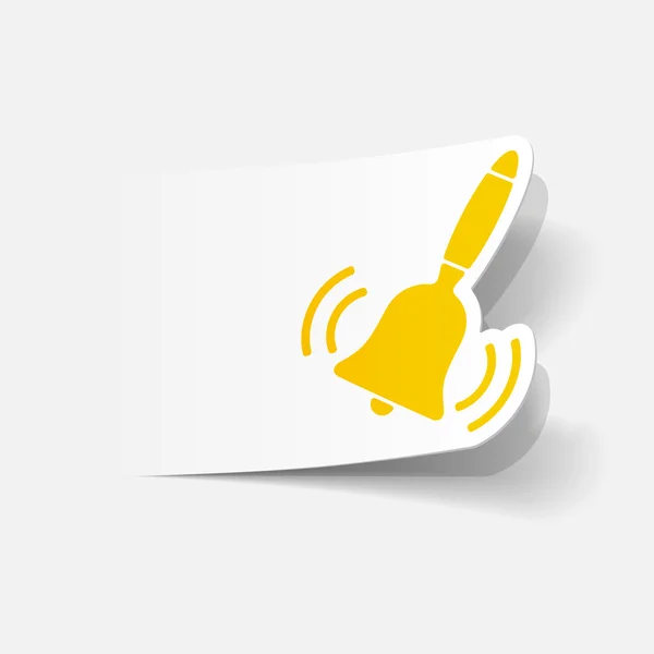 Yellow bell — Wektor stockowy