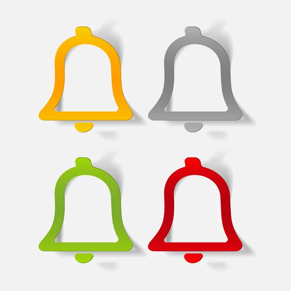 Elementos de diseño Bell — Vector de stock