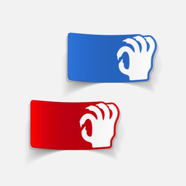 tasarım öğesi: el