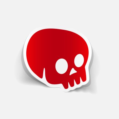 tasarım öğesi: kafatası