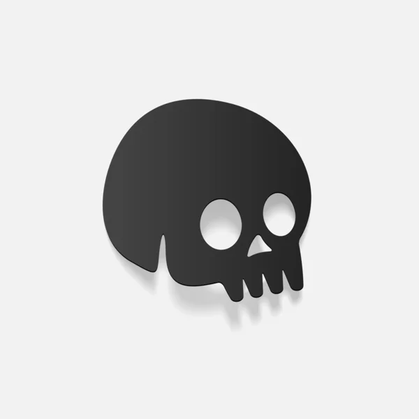 Designelement: Totenkopf — Stockvektor