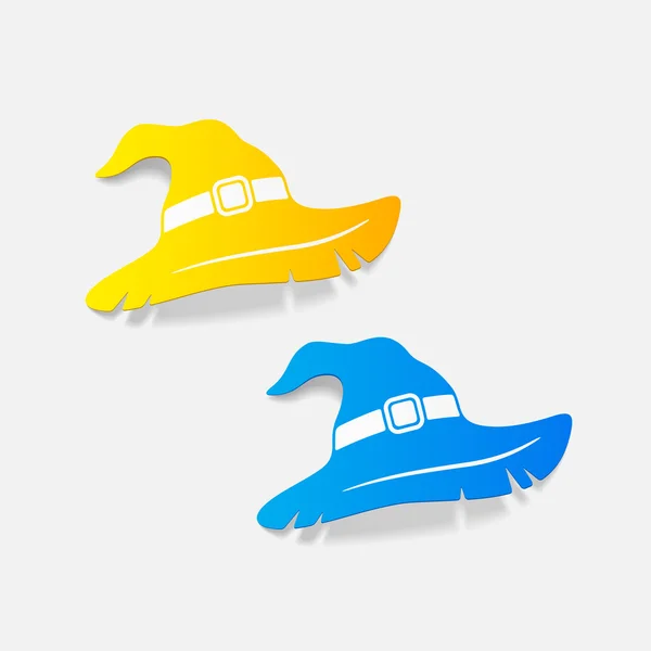 Ontwerpelement: witch hat — Stockvector