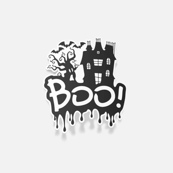 Élément de conception : boo — Image vectorielle