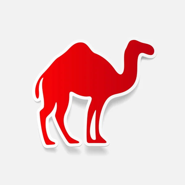 Tasarım öğesi: camel — Stok Vektör