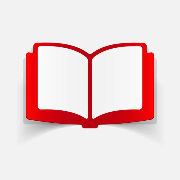 Ontwerpelement: boek — Stockvector