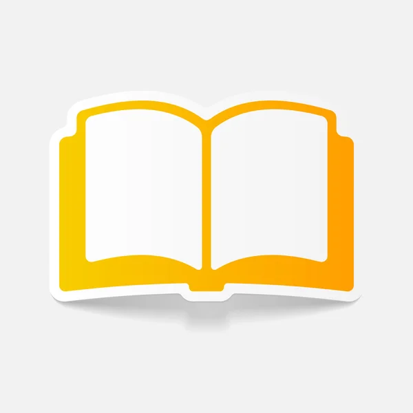 Elemento de diseño: libro — Vector de stock