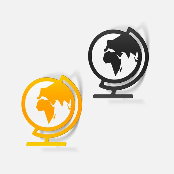 Design element: globe — Stock Vector