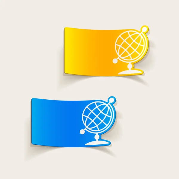 Elemento de diseño: globo — Vector de stock