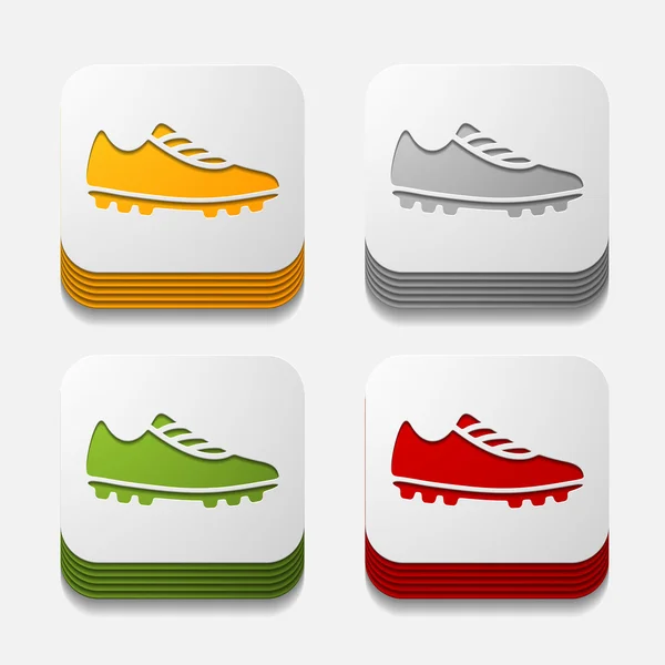 Sneakers illustratie — Stockvector