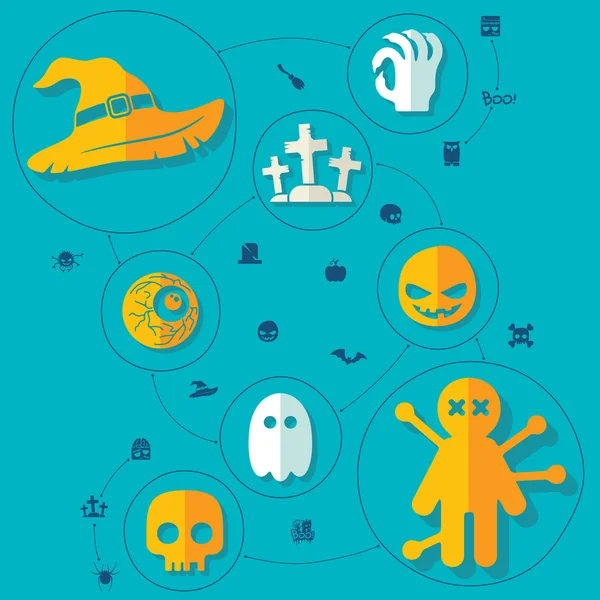 Illustration Halloween — Image vectorielle