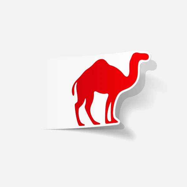 Camel illustratie — Stockvector