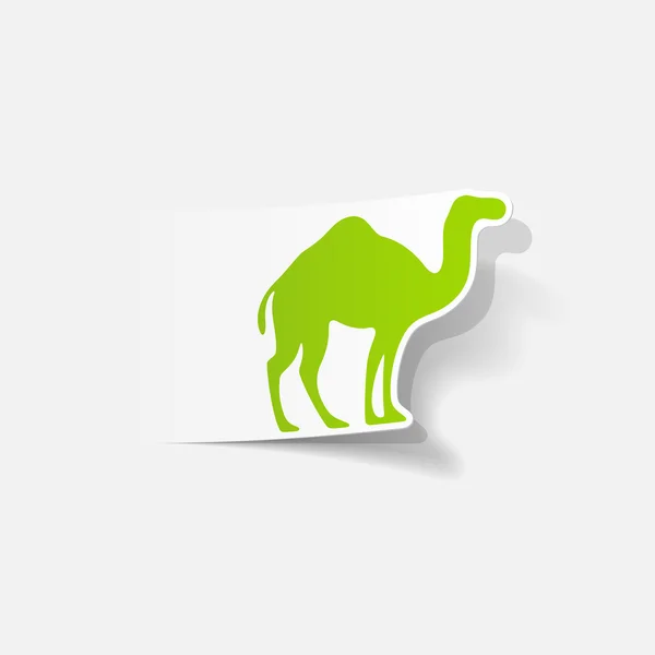 Camel illustratie — Stockvector