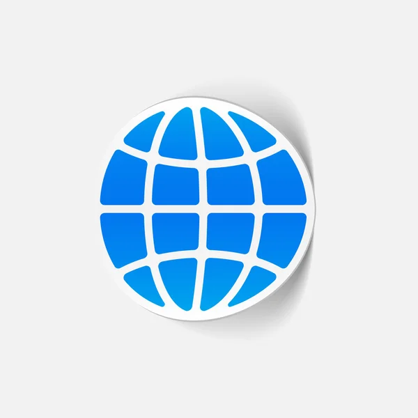 Globe ilustrare — Vector de stoc