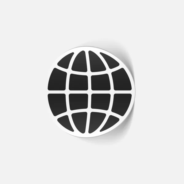 Globe illustration — Stock vektor