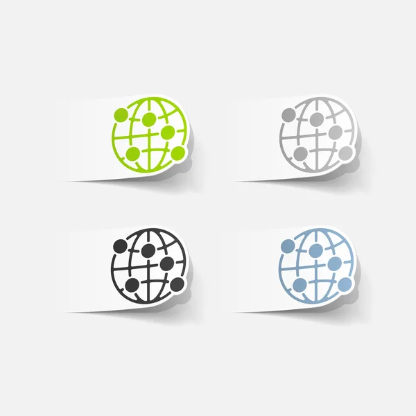 Illustration Globe — Image vectorielle