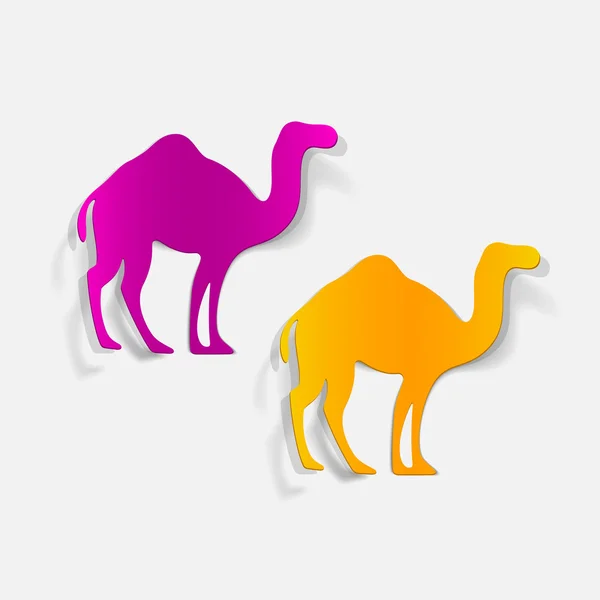Camel illustratie — Stockvector