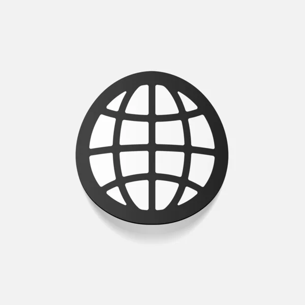 Illustration Globe — Image vectorielle