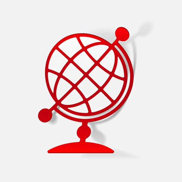 Globe illustration — Stock vektor