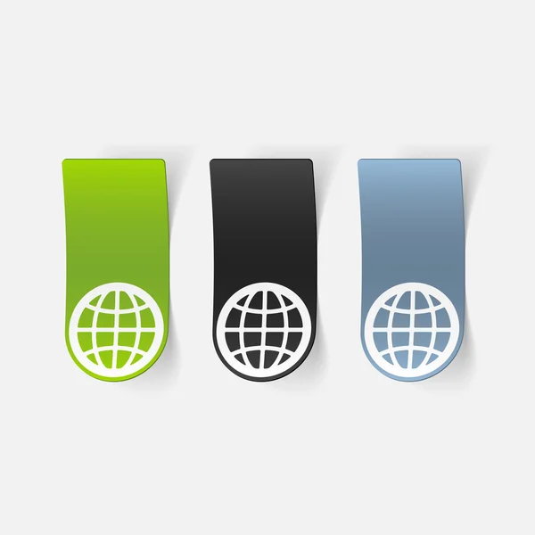 Globe illustration — Stock vektor