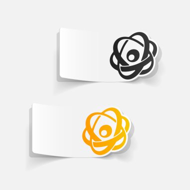 Atom tasarım öğesi