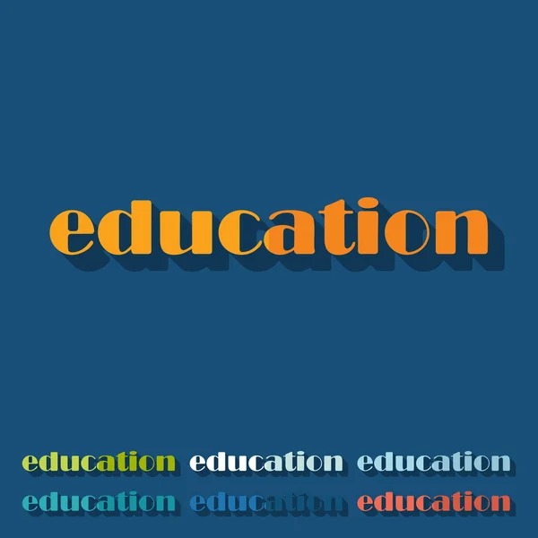 Bildungsdesign — Stockvektor