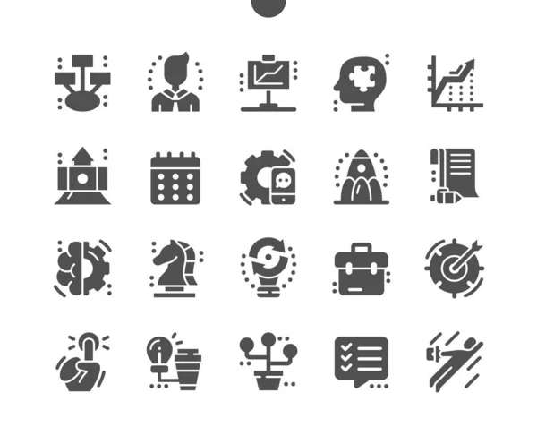 New Business Diagram Graphs Work Processes Strategy Development Plan Scheduling — Stockvektor