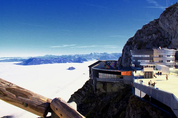 Monte pilatus — Fotografia de Stock