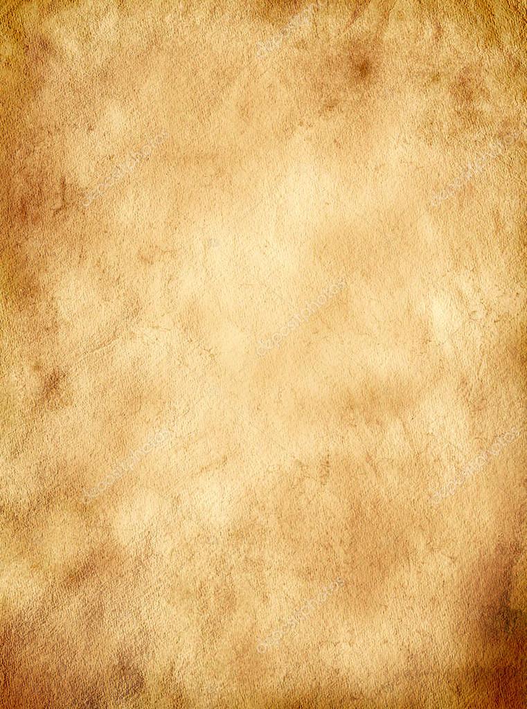 Vieille feuille de papier, vieux papier vieilli vintage. Contexte ou