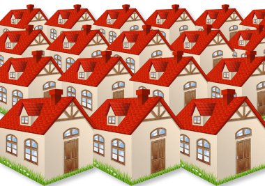 çok sayıda ev grubu