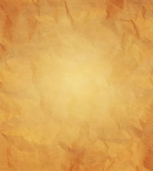 Kağıt doku - buruşuk kahverengi kağıt — Stok fotoğraf